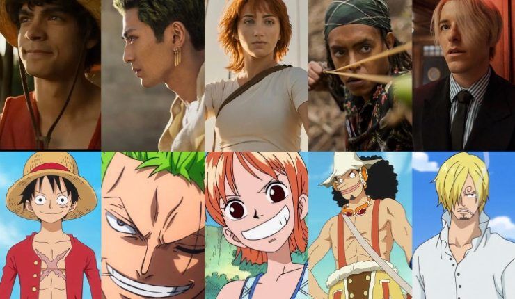 One Piece manga & live action