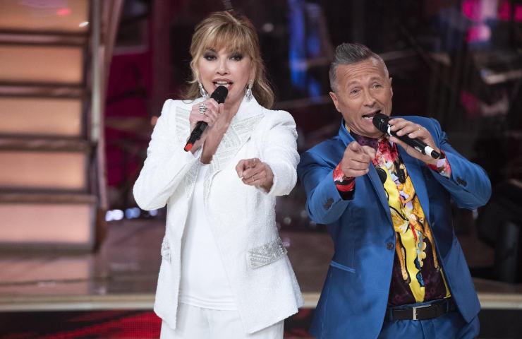 Milly Carlucci e Paolo Belli